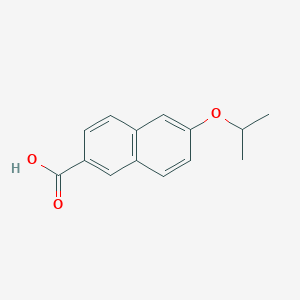 molecular formula C14H14O3 B6297129 6-Isopropoxy-2-naphthoic acid CAS No. 2379322-80-0