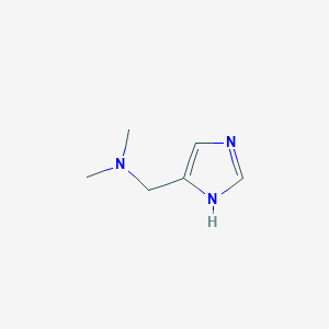 molecular formula C6H11N3 B6297162 1-(4-Imidazolyl)-N,N-dimethylmethanamine CAS No. 104926-40-1