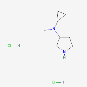 N-Cyclopropyl-N-methylpyrrolidin-3-amine dihydrochloride