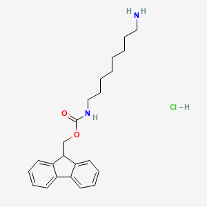 molecular formula C23H31ClN2O2 B6297289 Fmoc-DAOc HCl CAS No. 1823482-89-8
