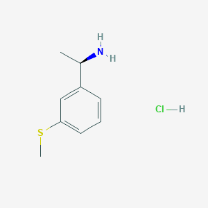(1R)-1-(3-Methylthiophenyl)ethylamine hydrochloride, 95% ee 97%