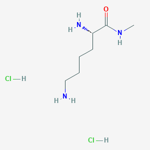 molecular formula C7H19Cl2N3O B6297860 H-L-Lys-NHMe*2HCl CAS No. 266355-94-6