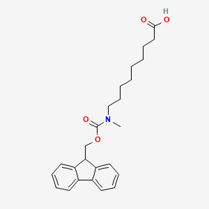 molecular formula C25H31NO4 B6297875 Fmoc-9-MeAnon-OH CAS No. 1823246-19-0
