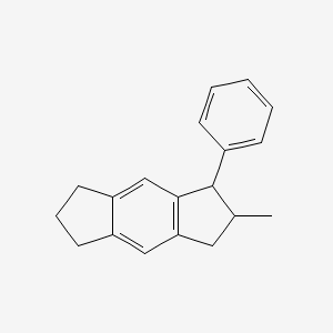 molecular formula C19H20 B6297910 1,2,3,5-Tetrahydro-6-methyl-7-phenyl-s-indacen CAS No. 210286-47-8
