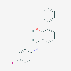 molecular formula C19H14FNO B6298211 N-(3-Phenylsalicylidene)-4-fluoroaniline CAS No. 1266486-74-1