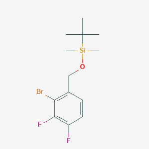 (2-Bromo-3,4-difluorobenzyloxy)(t-butyl)dimethylsilane, 97%