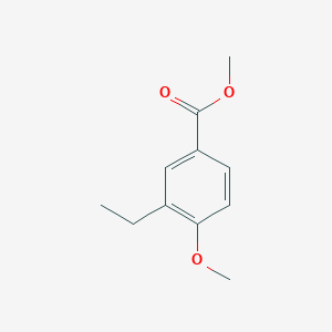molecular formula C11H14O3 B6298447 3-Ethyl-4-methoxybenzoic acid methyl ester CAS No. 102820-38-2
