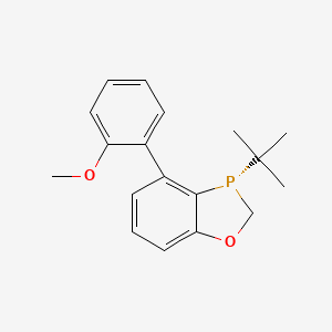 (S)-3-(tert-Butyl)-4-(2-methoxyphenyl)-2,3-dihydrobenzo[d][1,3]oxaphosphole, 97% (>99% ee)