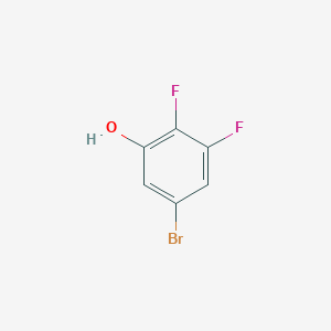 molecular formula C6H3BrF2O B062985 5-Bromo-2,3-difluorophenol CAS No. 186590-26-1