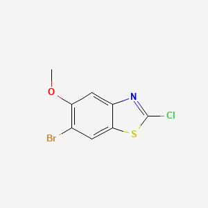 6-Bromo-2-chloro-5-methoxybenzo[d]thiazole