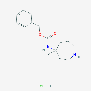 Benzyl (4-methylazepan-4-yl)carbamate HCl
