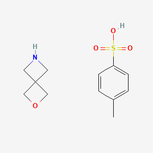 molecular formula C12H17NO4S B6298691 2-氧杂-6-氮杂-螺[3.3]庚烷甲苯磺酸酯 CAS No. 2083631-41-6