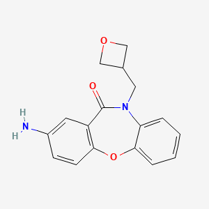 2-Amino-10-(oxetan-3-ylmethyl)dibenzo[b,f][1,4]oxazepin-11(10H)-one