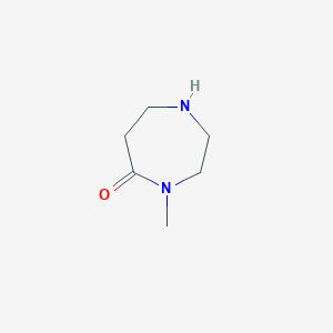 B062991 4-Methyl-1,4-diazepan-5-one CAS No. 172314-56-6