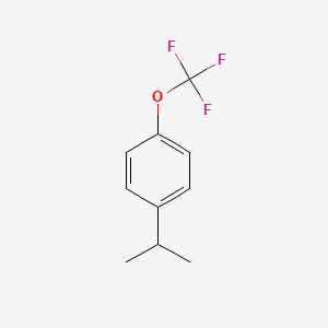 molecular formula C10H11F3O B6299270 1-异丙基-4-(三氟甲氧基)苯 CAS No. 1357623-92-7