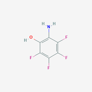 molecular formula C6H3F4NO B6299345 2-Amino-3,4,5,6-tetrafluorophenol CAS No. 31438-90-1