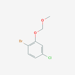 1-Bromo-4-chloro-2-(methoxymethoxy)benzene