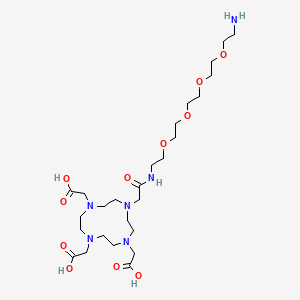 molecular formula C26H50N6O11 B6299401 NH2-PEG4-DOTA CAS No. 2090232-34-9