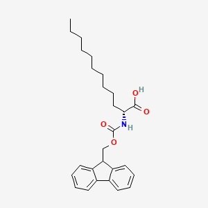 molecular formula C27H35NO4 B6299486 Fmoc-D-2Ado-OH CAS No. 1821832-97-6
