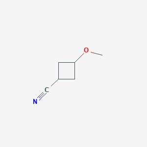 molecular formula C6H9NO B6299642 3-Methoxycyclobutane-1-carbonitrile CAS No. 1554045-00-9