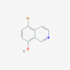 molecular formula C9H6BrNO B6299670 5-Bromoisoquinolin-8-ol CAS No. 1892644-18-6