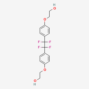 2,2'-[(1,1,2,2-Tetrafluoro-1,2-ethanediyl)bis(4,1-phenyleneoxy)]bis-ethanol