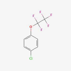 molecular formula C8H4ClF5O B6299698 4-(Pentafluoroethoxy)chlorobenzene CAS No. 57076-54-7