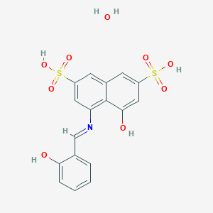 molecular formula C17H15NO9S2 B6299726 Azomethine-H hydrate CAS No. 2301867-63-8