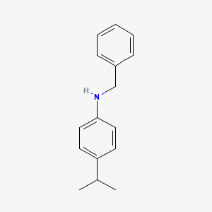 molecular formula C16H19N B6299761 N-Benzyl-4-isopropylaniline CAS No. 109240-34-8