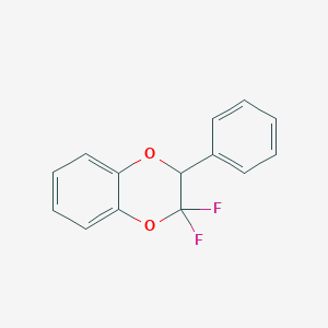 molecular formula C14H10F2O2 B6299762 2,2-Difluoro-2,3-dihydro-3-phenyl-1,4-benzodioxin, 95% CAS No. 103467-06-7