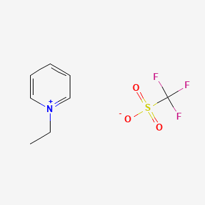 molecular formula C8H10F3NO3S B6299789 1-Ethylpyridinium triflate;  99% CAS No. 3878-80-6