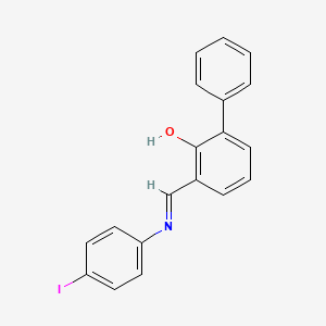 B6299794 N-(3-Phenylsalicylidene)-4-iodoaniline CAS No. 1003080-33-8