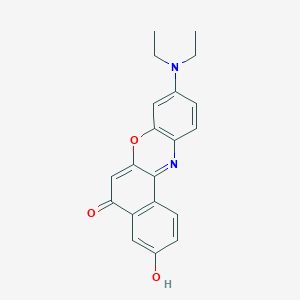 9-(Diethylamino)-3-hydroxy-5H-benzo[a]phenoxazin-5-one