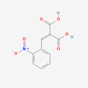 molecular formula C10H7NO6 B6299957 2-(2-Nitrobenzylidene)malonic acid CAS No. 103582-31-6