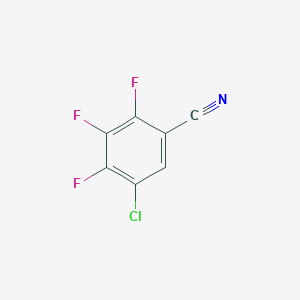 molecular formula C7HClF3N B6300240 5-Chloro-2,3,4-trifluoro-benzonitrile CAS No. 101513-81-9