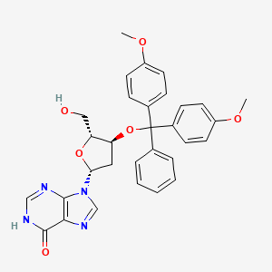 molecular formula C31H30N4O6 B6300260 3'-O-(4,4'-Dimethoxytrityl)-2'-deoxyinosine CAS No. 1401110-52-8