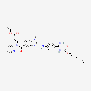 molecular formula C34H41N7O5 B6300286 达比加群酯依替酯 CAS No. 1610666-09-5