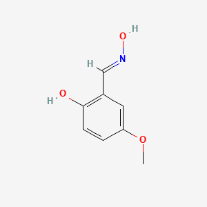 molecular formula C8H9NO3 B6300324 2-Hydroxy-5-methoxybenzaldehyde oxime, 95% CAS No. 17580-69-7