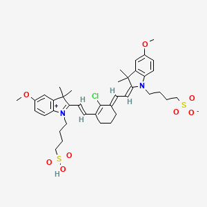 molecular formula C40H51ClN2O8S2 B6300382 NIR 4d;  min. 98% CAS No. 162411-22-5