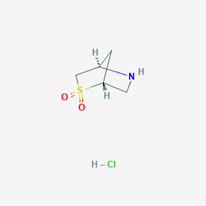 (1R,4R)-2-Thia-5-azabicyclo[2.2.1]heptane-2,2-dione hydrochloride