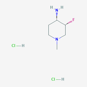 (3R,4S)-3-Fluoro-1-methyl-piperidin-4-amine dihydrochloride