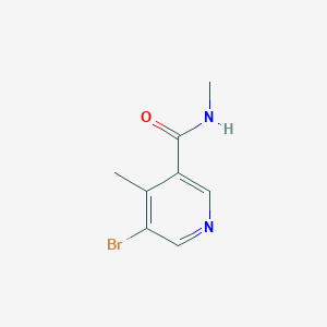 molecular formula C8H9BrN2O B6300827 5-Bromo-N,4-dimethylnicotinamide CAS No. 2246722-11-0