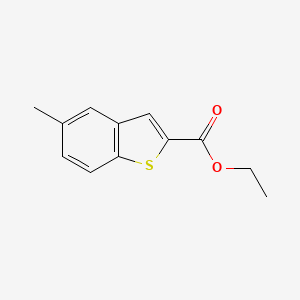 molecular formula C12H12O2S B6300847 5-Methyl-benzo[b]thiophene-2-carboxylic acid ethyl ester CAS No. 101219-39-0