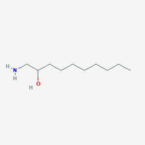 molecular formula C10H23NO B6300906 1-Amino-decan-2-ol CAS No. 15577-04-5