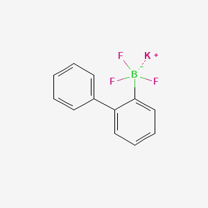 molecular formula C12H9BF3K B6300942 三氟硼酸钾[1,1'-联苯基]-3-基 CAS No. 1456913-20-4