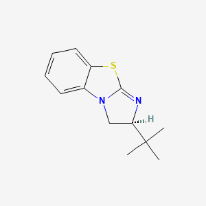 molecular formula C13H16N2S B6300998 (S)-2-(t-Butyl)-2,3-dihydrobenzo[d]imidazo[2,1-b]thiazole CAS No. 1213233-51-2