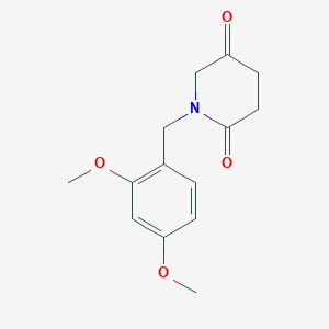 molecular formula C14H17NO4 B6301089 1-(2,4-Dimethoxy-benzyl)-piperidine-2,5-dione CAS No. 2097068-64-7