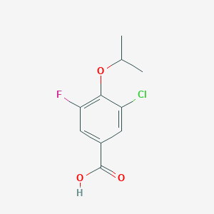 3-Chloro-5-fluoro-4-(1-methylethoxy)-benzoic acid
