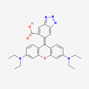 molecular formula C28H29N5O3 B6301576 DAR-2T;  90% CAS No. 261351-48-8