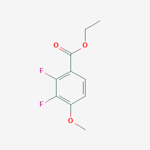 molecular formula C10H10F2O3 B6301619 Ethyl 2,3-difluoro-4-methoxybenzoate CAS No. 1806332-41-1